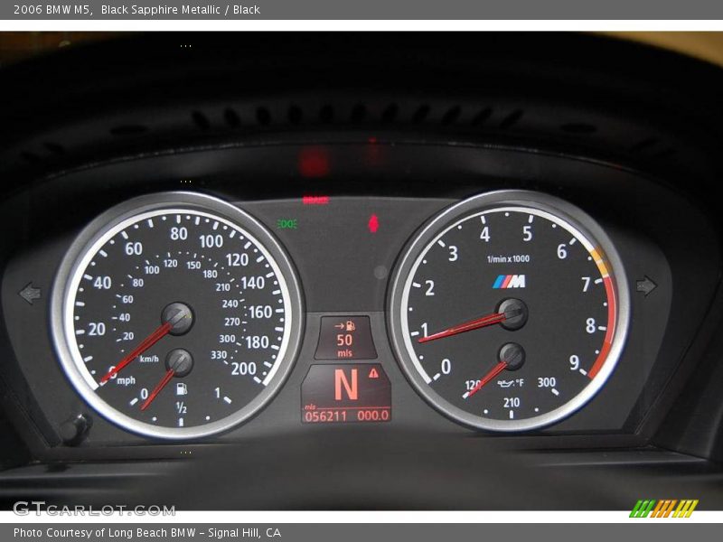 Black Sapphire Metallic / Black 2006 BMW M5