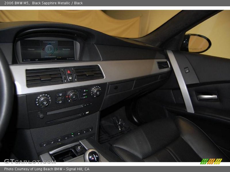 Black Sapphire Metallic / Black 2006 BMW M5
