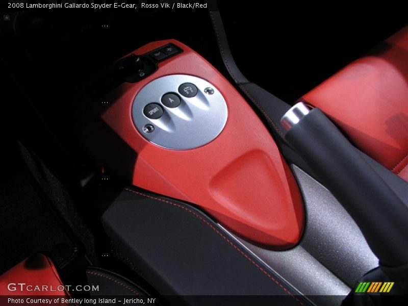 Rosso Vik / Black/Red 2008 Lamborghini Gallardo Spyder E-Gear