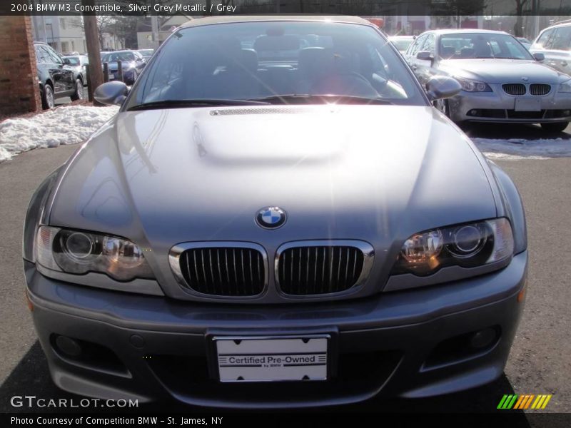 Silver Grey Metallic / Grey 2004 BMW M3 Convertible