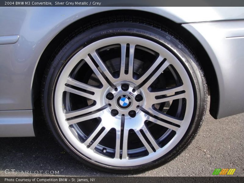 Silver Grey Metallic / Grey 2004 BMW M3 Convertible
