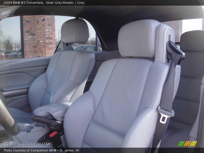 Silver Grey Metallic / Grey 2004 BMW M3 Convertible