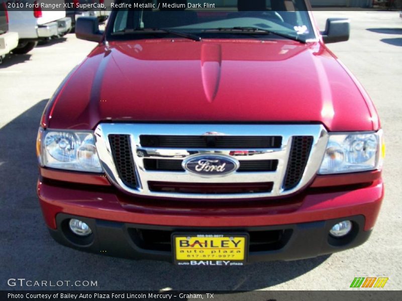 Redfire Metallic / Medium Dark Flint 2010 Ford Ranger XLT SuperCab