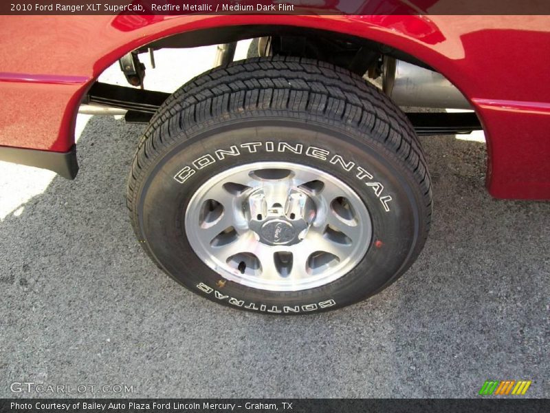 Redfire Metallic / Medium Dark Flint 2010 Ford Ranger XLT SuperCab