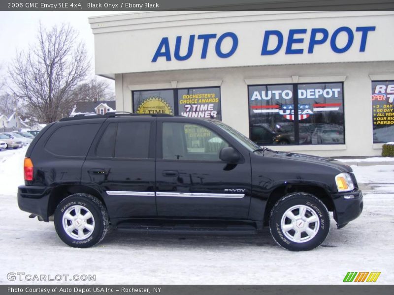 Black Onyx / Ebony Black 2006 GMC Envoy SLE 4x4