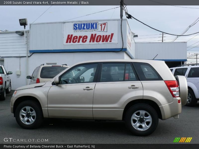 Sandstorm Metallic / Black 2008 Suzuki Grand Vitara 4x4