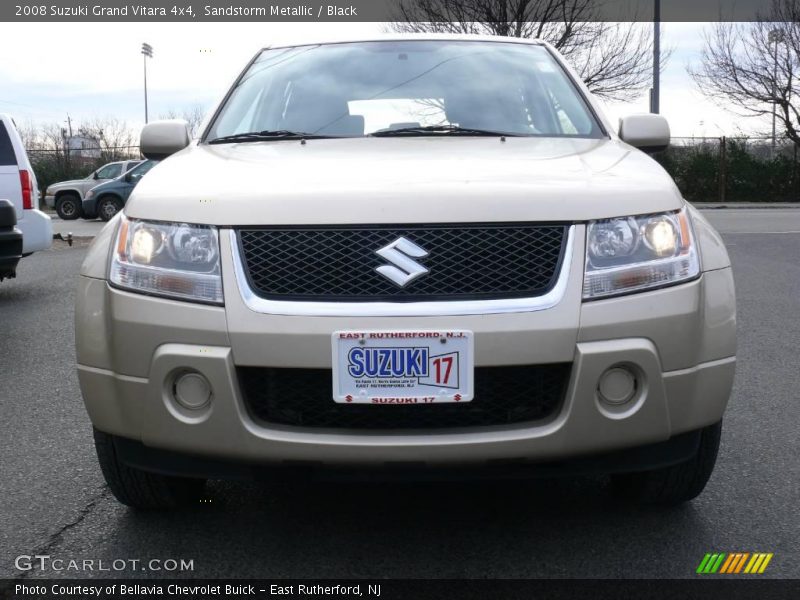 Sandstorm Metallic / Black 2008 Suzuki Grand Vitara 4x4