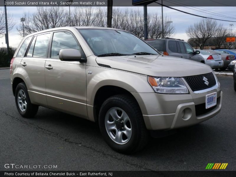 Sandstorm Metallic / Black 2008 Suzuki Grand Vitara 4x4