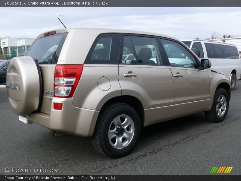 Sandstorm Metallic / Black 2008 Suzuki Grand Vitara 4x4