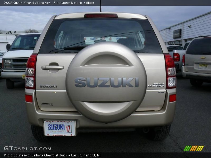 Sandstorm Metallic / Black 2008 Suzuki Grand Vitara 4x4