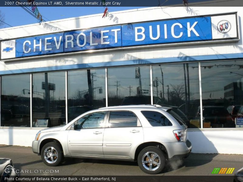 Silverstone Metallic / Light Gray 2007 Chevrolet Equinox LT AWD