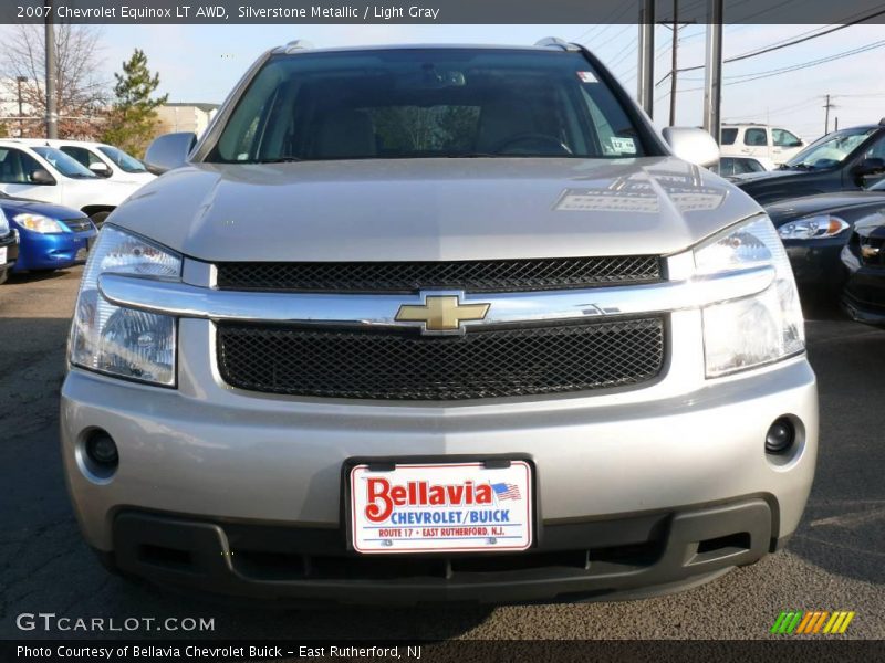 Silverstone Metallic / Light Gray 2007 Chevrolet Equinox LT AWD