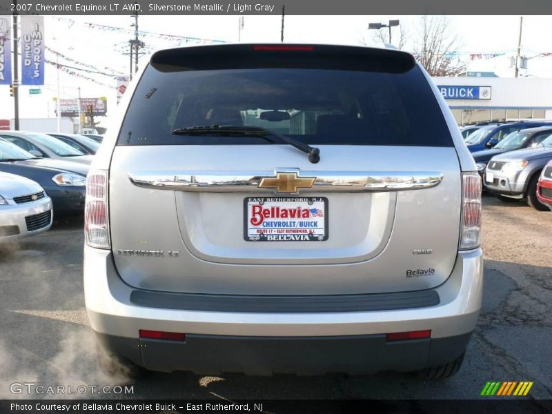 Silverstone Metallic / Light Gray 2007 Chevrolet Equinox LT AWD