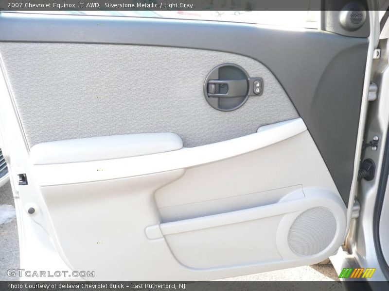 Silverstone Metallic / Light Gray 2007 Chevrolet Equinox LT AWD