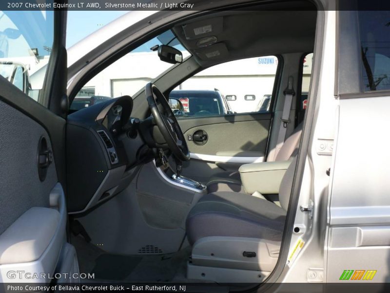 Silverstone Metallic / Light Gray 2007 Chevrolet Equinox LT AWD