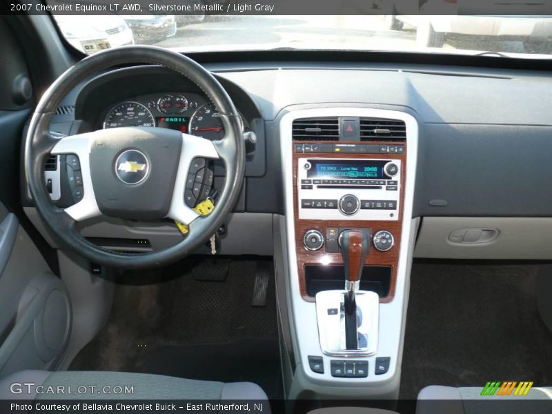 Silverstone Metallic / Light Gray 2007 Chevrolet Equinox LT AWD