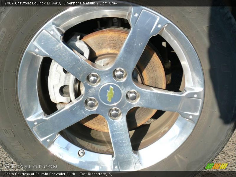 Silverstone Metallic / Light Gray 2007 Chevrolet Equinox LT AWD