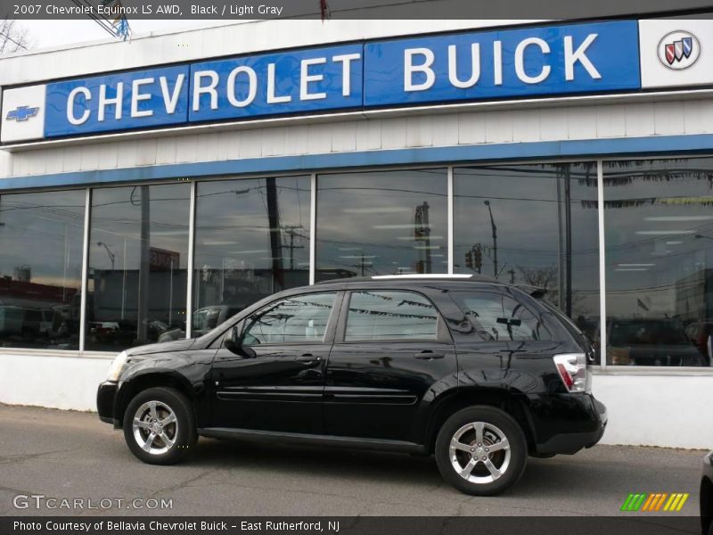 Black / Light Gray 2007 Chevrolet Equinox LS AWD