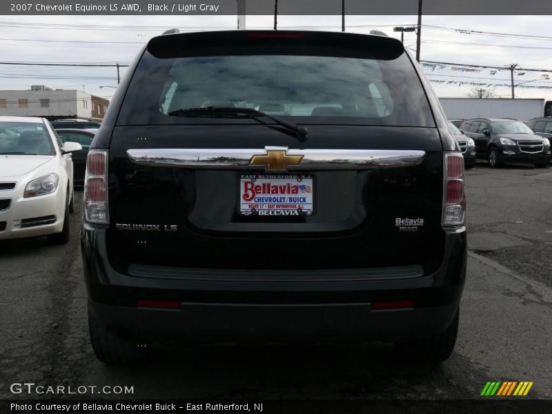 Black / Light Gray 2007 Chevrolet Equinox LS AWD