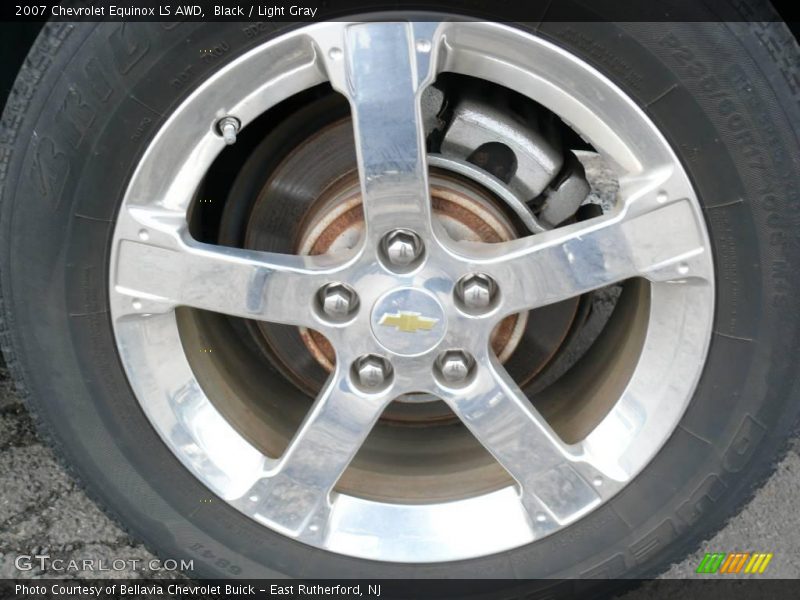 Black / Light Gray 2007 Chevrolet Equinox LS AWD