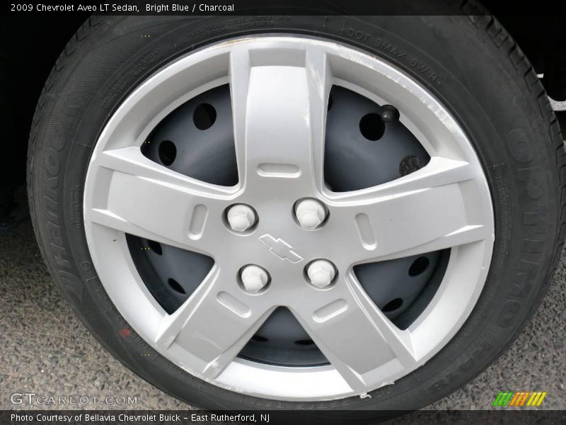 Bright Blue / Charcoal 2009 Chevrolet Aveo LT Sedan