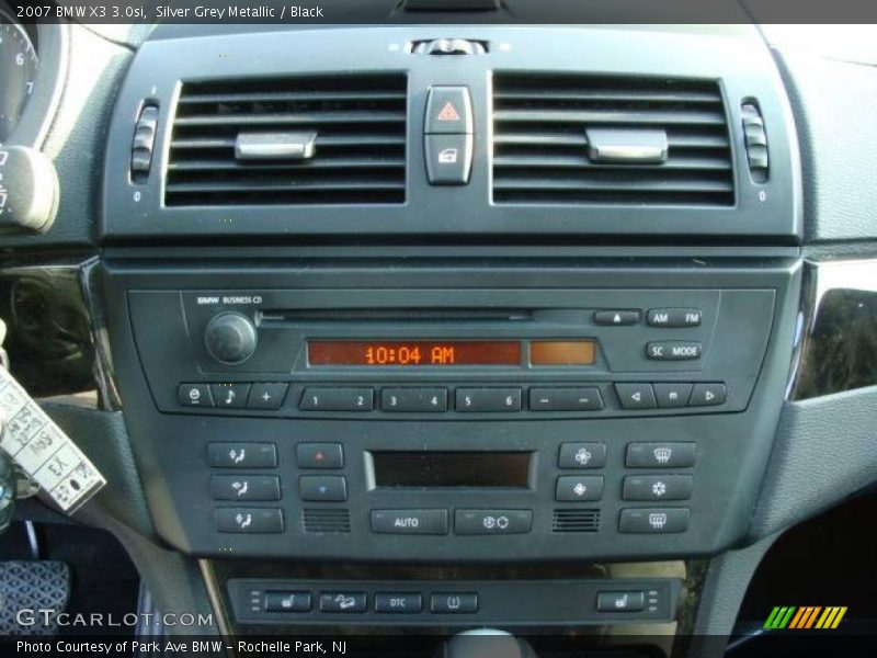 Silver Grey Metallic / Black 2007 BMW X3 3.0si