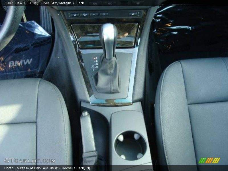 Silver Grey Metallic / Black 2007 BMW X3 3.0si