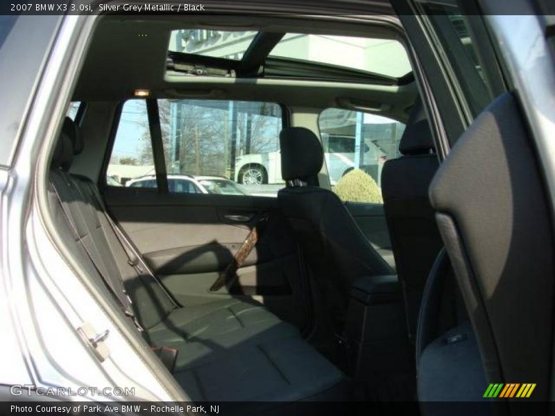 Silver Grey Metallic / Black 2007 BMW X3 3.0si