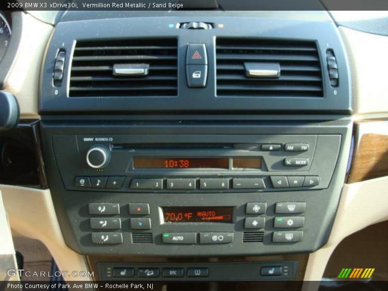 Vermillion Red Metallic / Sand Beige 2009 BMW X3 xDrive30i
