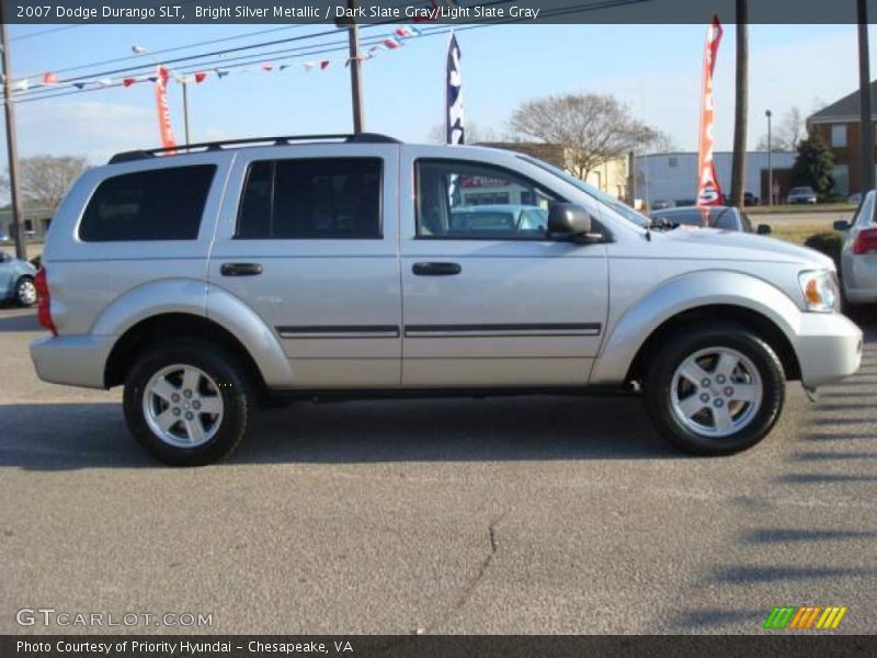 Bright Silver Metallic / Dark Slate Gray/Light Slate Gray 2007 Dodge Durango SLT