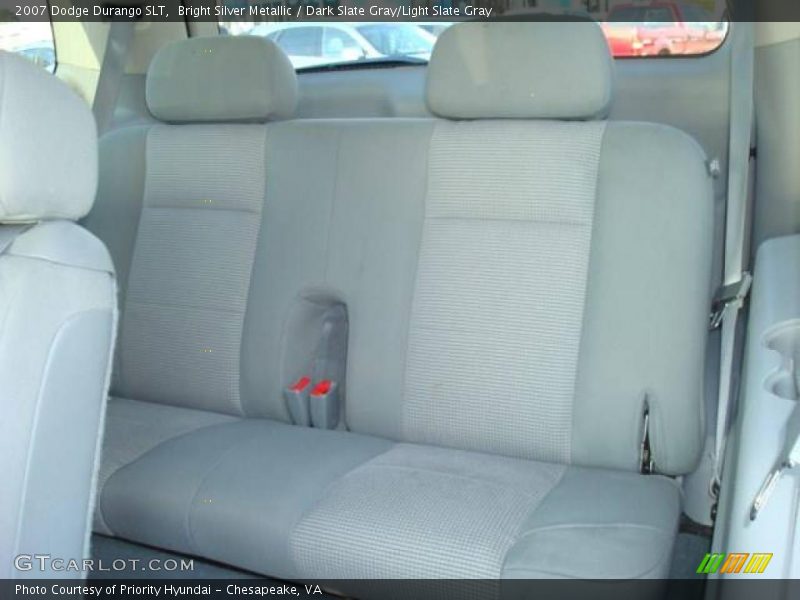 Bright Silver Metallic / Dark Slate Gray/Light Slate Gray 2007 Dodge Durango SLT