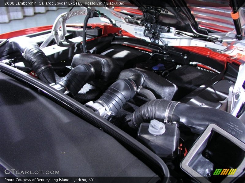 Rosso Vik / Black/Red 2008 Lamborghini Gallardo Spyder E-Gear