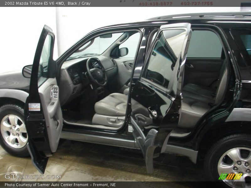 Black / Gray 2002 Mazda Tribute ES V6 4WD