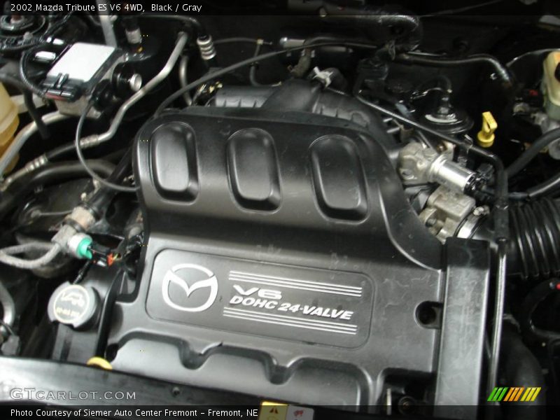 Black / Gray 2002 Mazda Tribute ES V6 4WD