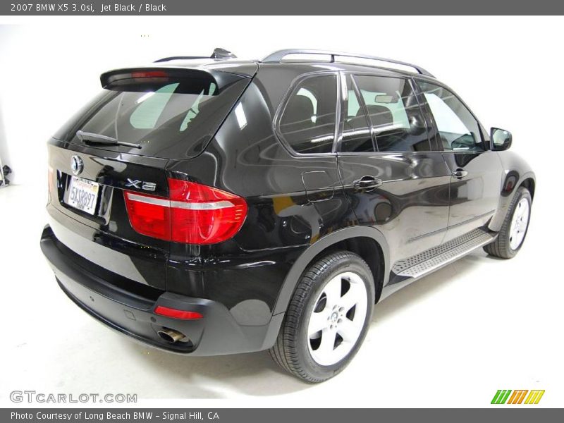 Jet Black / Black 2007 BMW X5 3.0si