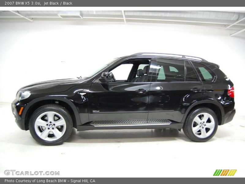 Jet Black / Black 2007 BMW X5 3.0si