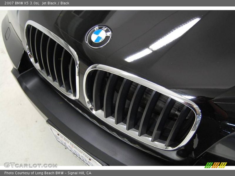 Jet Black / Black 2007 BMW X5 3.0si