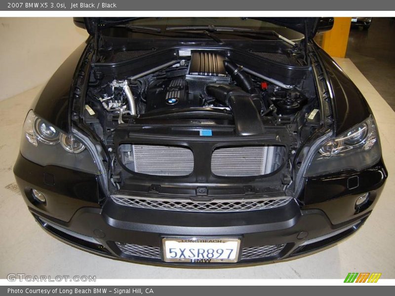 Jet Black / Black 2007 BMW X5 3.0si