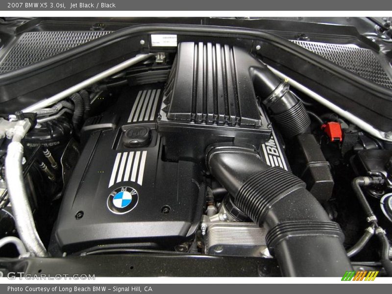Jet Black / Black 2007 BMW X5 3.0si