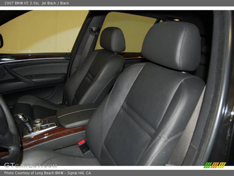 Jet Black / Black 2007 BMW X5 3.0si