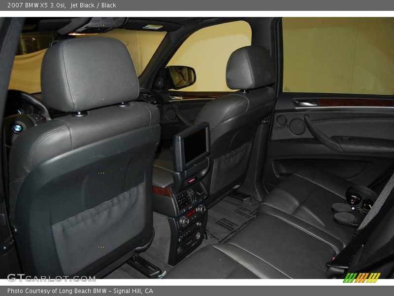 Jet Black / Black 2007 BMW X5 3.0si