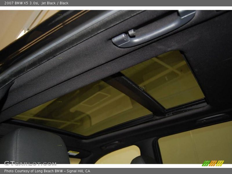 Jet Black / Black 2007 BMW X5 3.0si