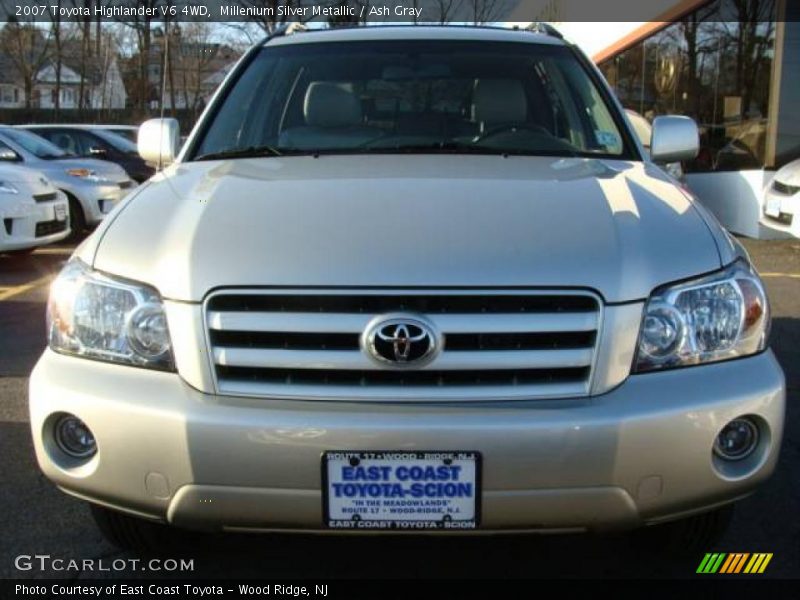 Millenium Silver Metallic / Ash Gray 2007 Toyota Highlander V6 4WD