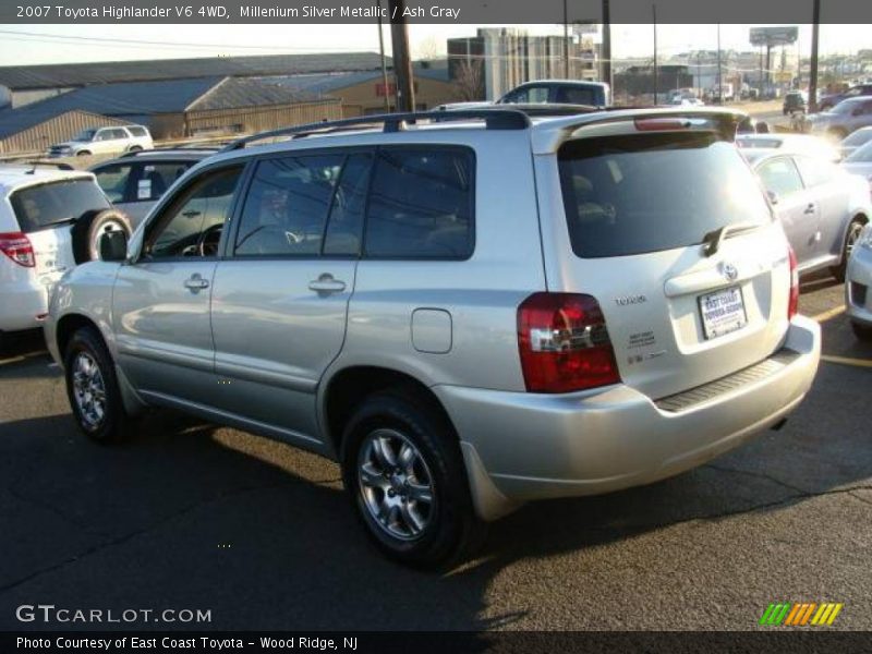 Millenium Silver Metallic / Ash Gray 2007 Toyota Highlander V6 4WD
