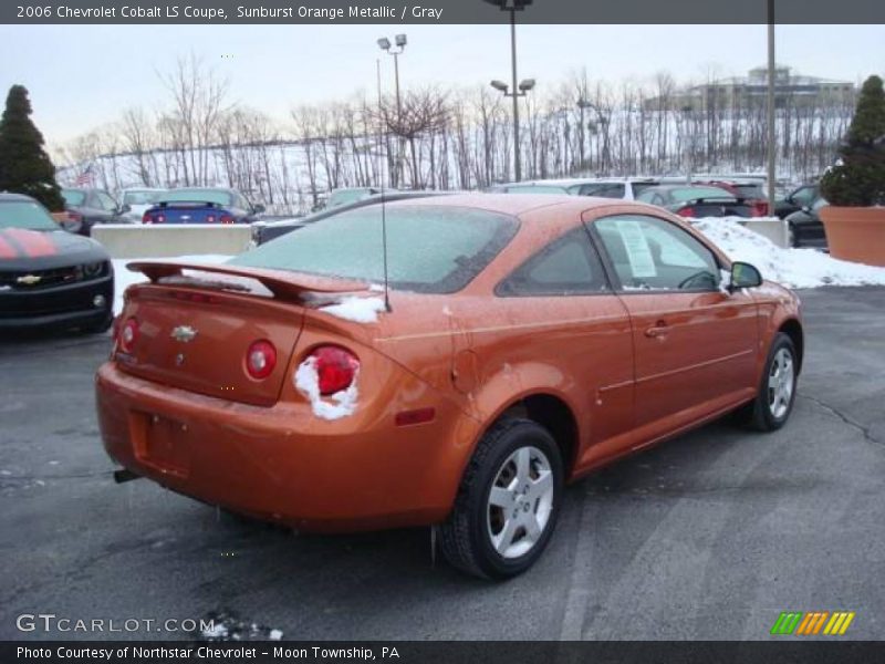 Sunburst Orange Metallic / Gray 2006 Chevrolet Cobalt LS Coupe