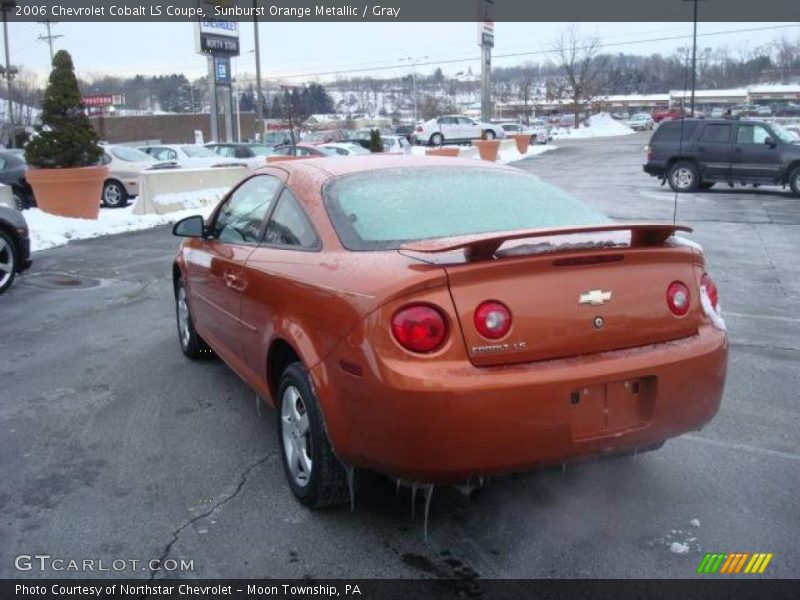 Sunburst Orange Metallic / Gray 2006 Chevrolet Cobalt LS Coupe