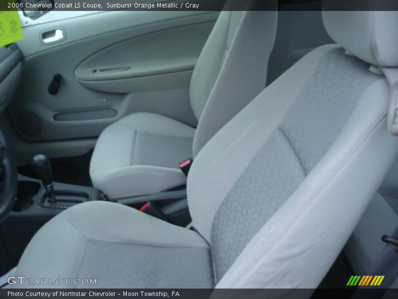 Sunburst Orange Metallic / Gray 2006 Chevrolet Cobalt LS Coupe