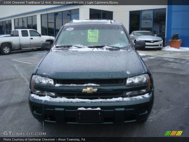 Emerald Jewel Metallic / Light Cashmere/Ebony 2006 Chevrolet TrailBlazer LS 4x4