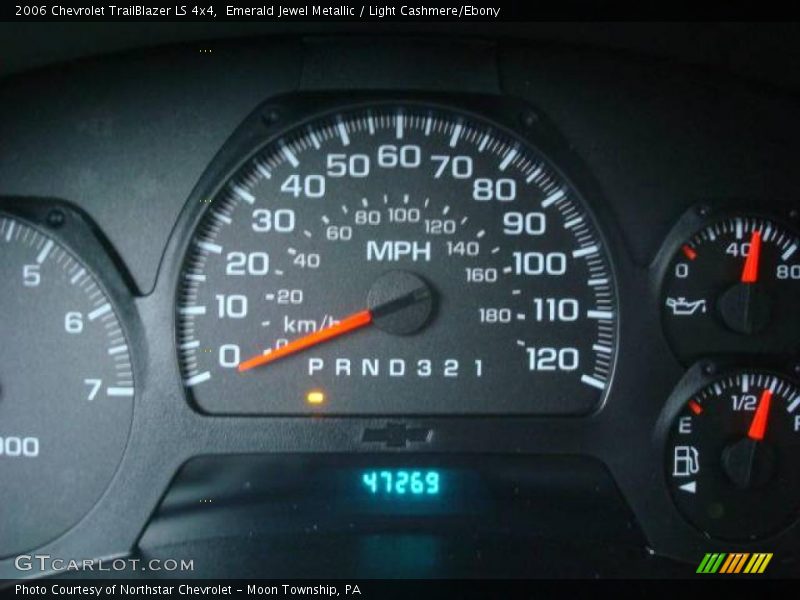 Emerald Jewel Metallic / Light Cashmere/Ebony 2006 Chevrolet TrailBlazer LS 4x4