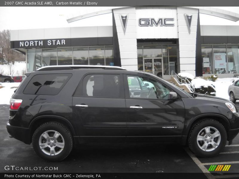 Carbon Metallic / Ebony 2007 GMC Acadia SLE AWD